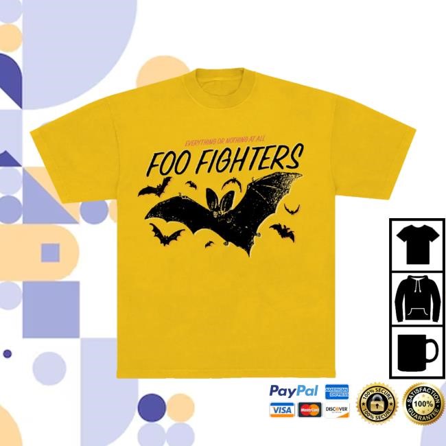 Bat New Shirt Foo Fighters