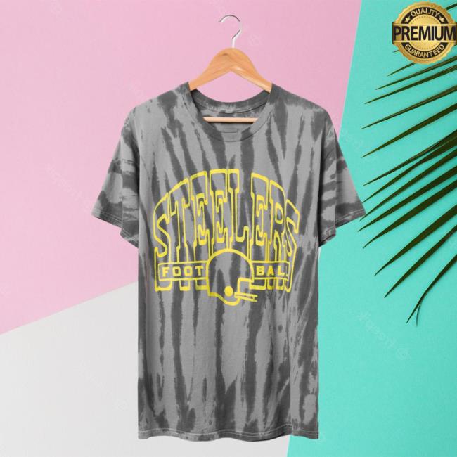 Official Junk Food Apparel Clothing Store Shop Tie-Dye Junkfoodclothing Steelers Football Tie Dye Tie Dye Top Shirt