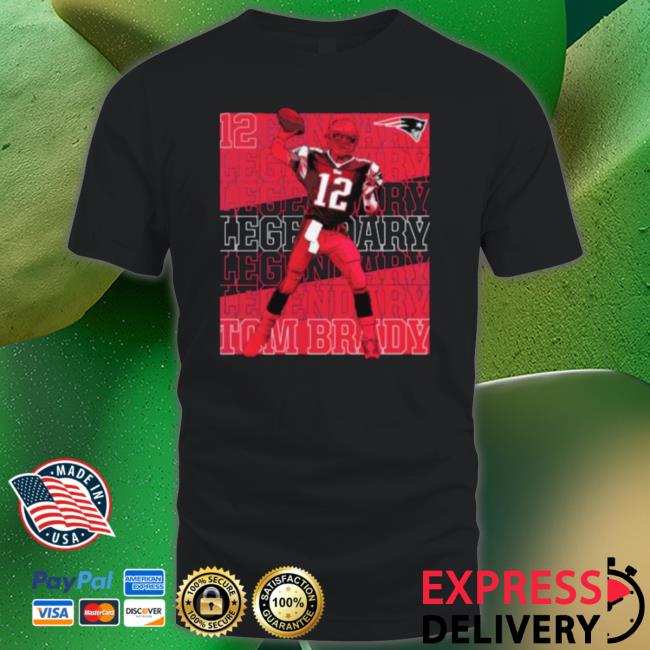 Tom Brady New England Patriots Fanatics Branded Legendary Shirt