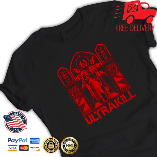 Official Ultrakill Tenebre Rosso Sangue Hoodie