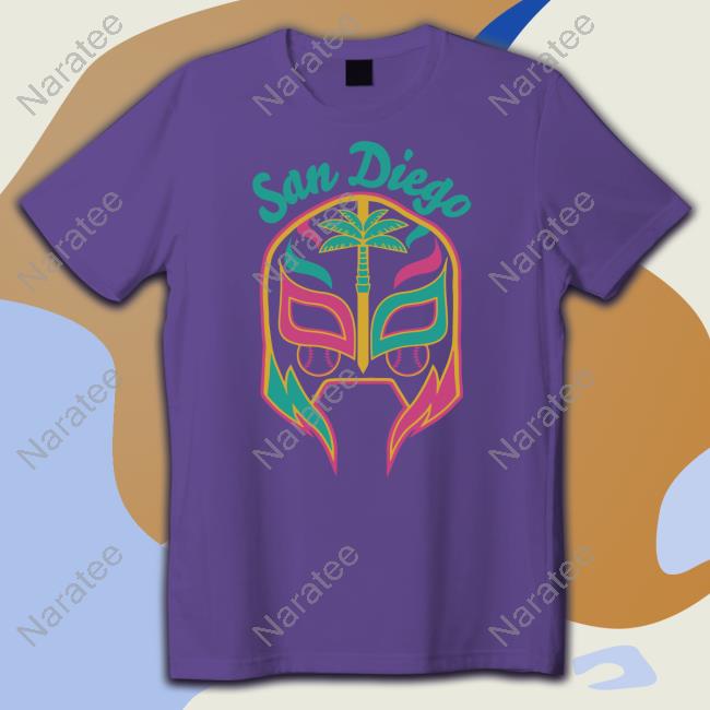 Breakingt Merch San Diego Lucha Mask Shirt