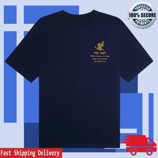 Official Maverick Carter Uninterrupted Clothing Store Shop The Shop By Hand Tees Navy Mavcarter