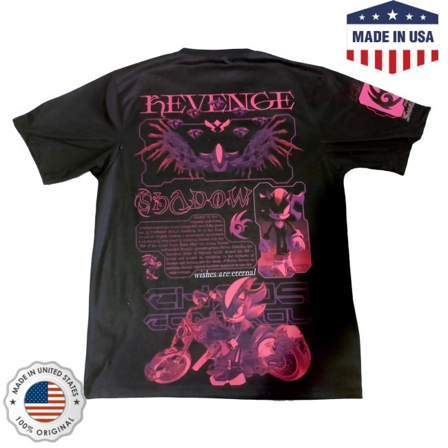 Shadow The Hedgehog Revenge T Shirt