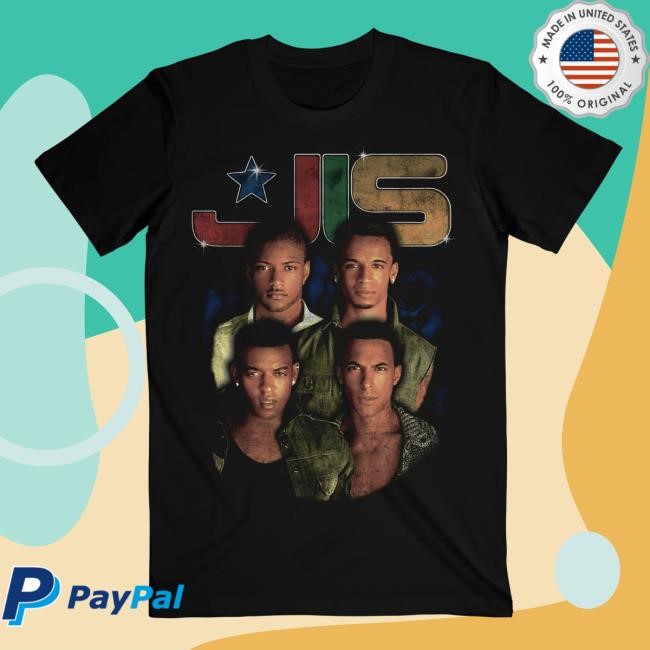 Retro Colour Logo Black New T-Shirt – JLS Merch