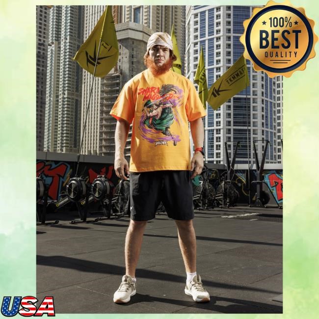 Official Full Violence Clothing Shara Magomedov Anime Shara "Classic" Tee in Gold