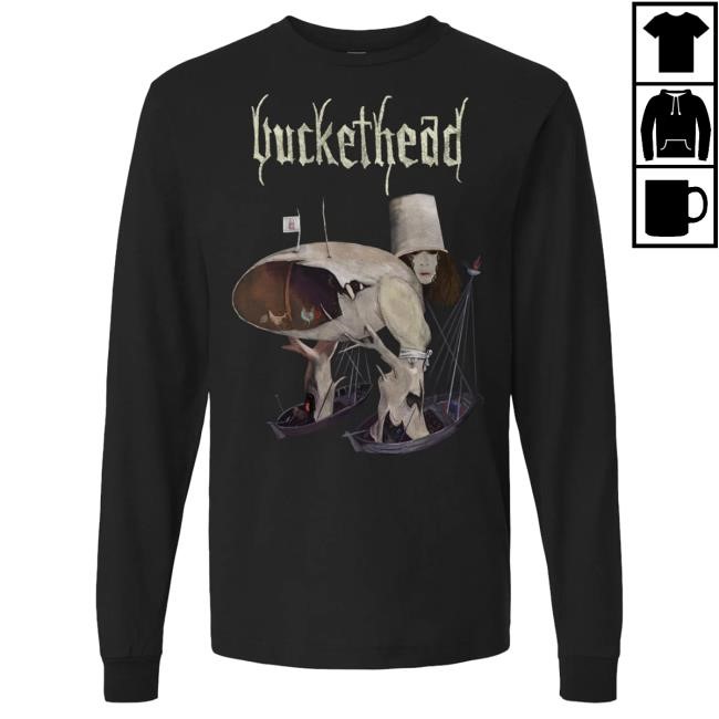 Buckethead Treeman Long Sleeve Shirts Buckethead Official Merch