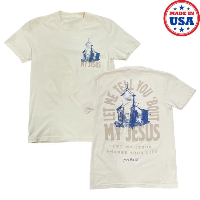 Official Anne Wilson Merch Anne Wilson My Jesus Beige Tees Annewilson