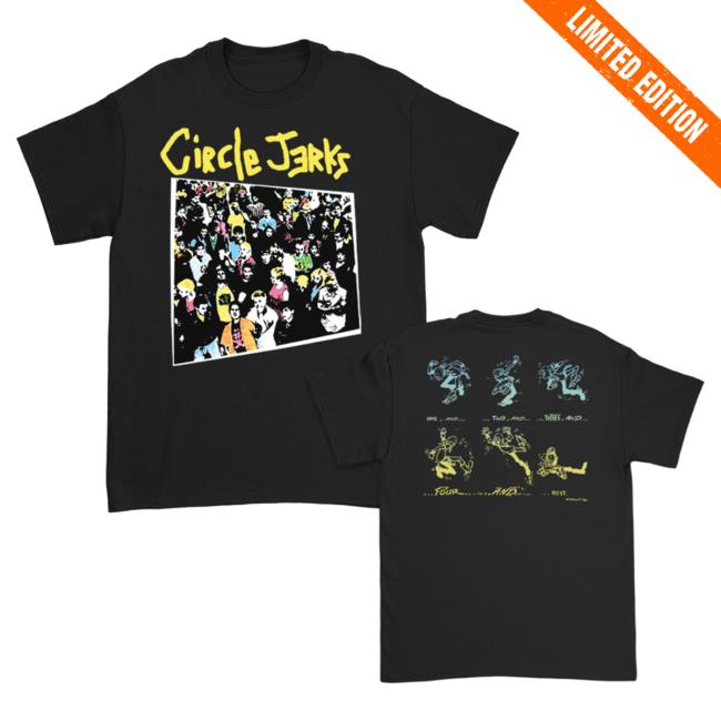 Official Kings Road Merch Store Circle Jerks Group Sex Shirts (Black) Kings Road Shop CircleJerks