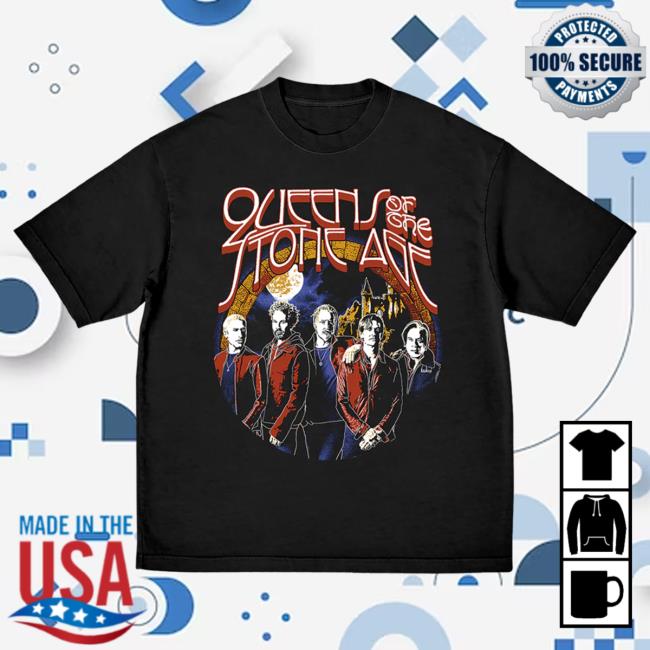 Official Qotsa Merch Store Queens Of The Stone Age Qotsa Classics: Photo Tshirt Qotsa Apparel Shop