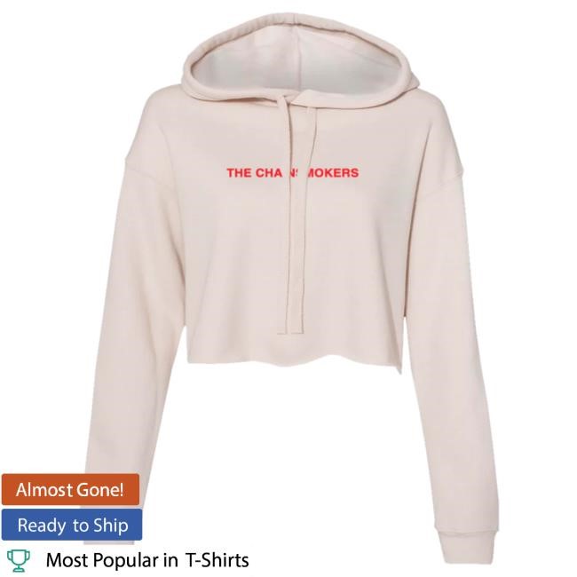 Official The Chainsmokers Merch The Chainsmokers Triad Cropped Sweaters