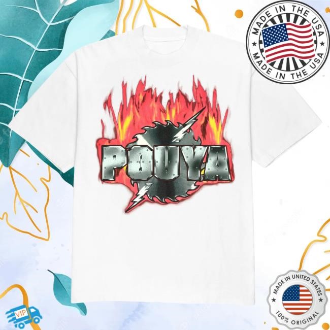 Official Pouya Merch Store Shop Pouya Chrome Razor New Shirt - Black
