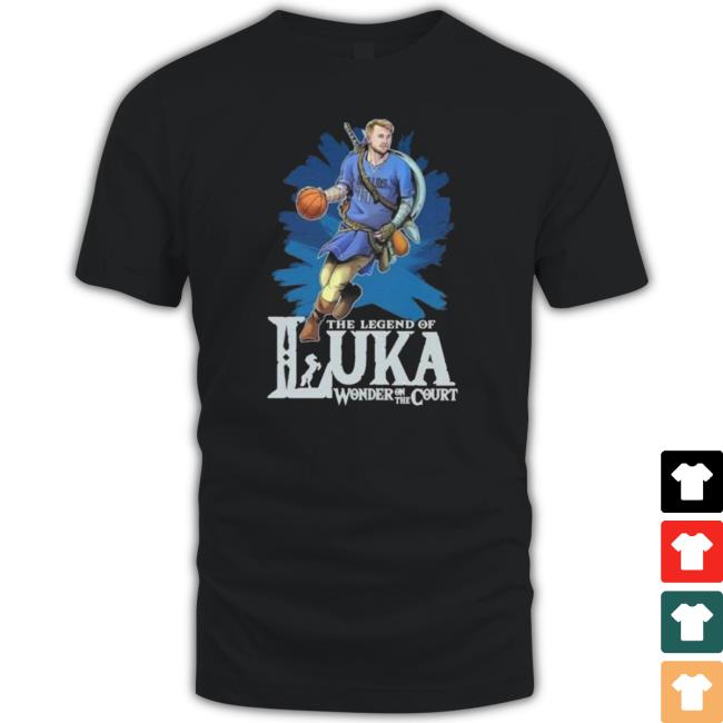 Luka Doncic The Legend Of Luka Zelda Parody Shirt