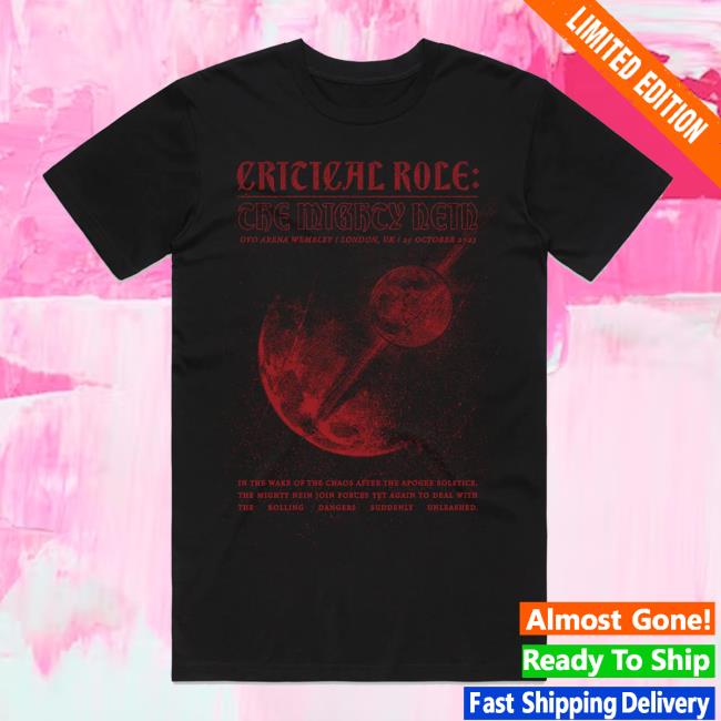 Critical Role Mighty Nein Echoes Of The Solstice Hot Shirt
