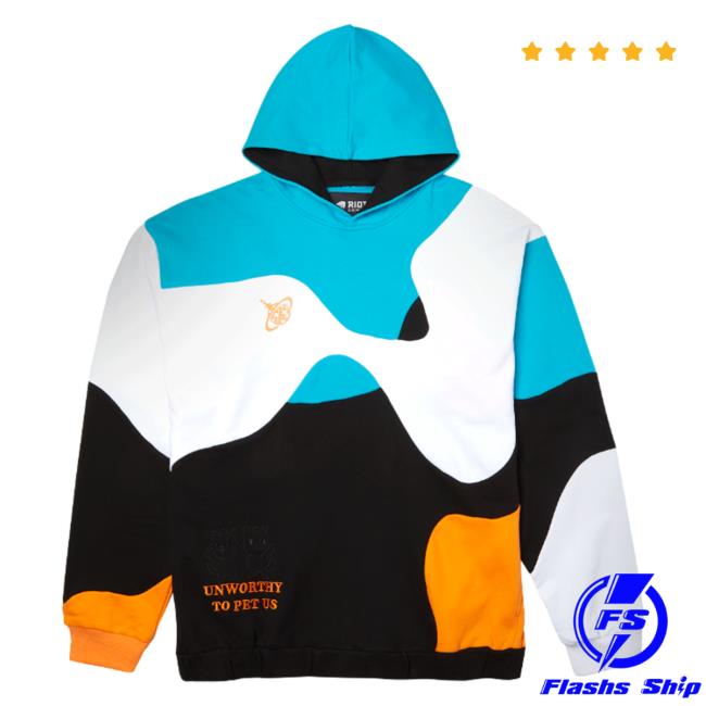 Riot Games Merch Space Groove Unworthy Pullover Hoodie