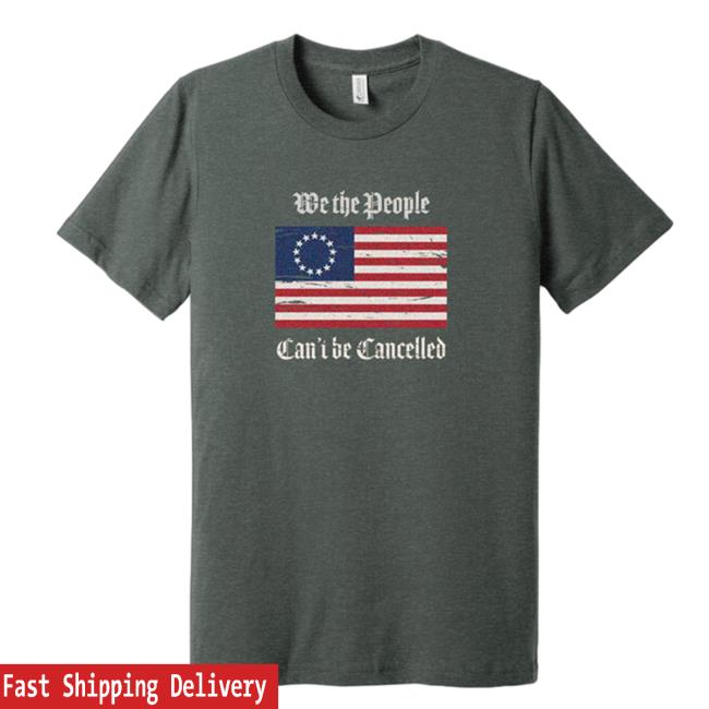 Official Sidney Powell Betsy Ross Can’T Be Cancelled Shirt