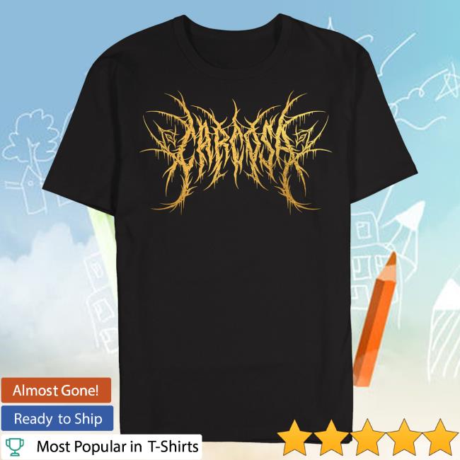 Official Carcosa Merch Store Carcosa Gold Foil Top Shirt Carcosa Apparel Clothing Shop Carcosabc