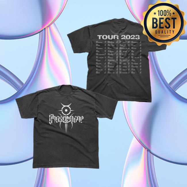 Official Ghostemane Tour 2023 T Shirts