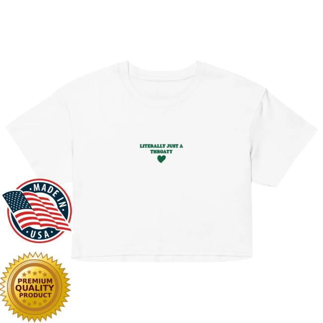 Official Murder with my Husband Throaty Cropped Tshirt MWMH Postcat