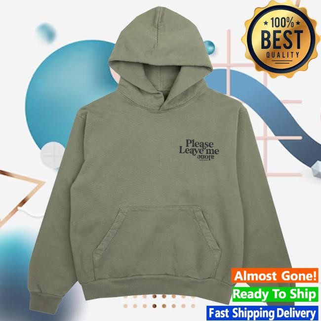Psandqs Alone "Olive" Pullover Hoodie