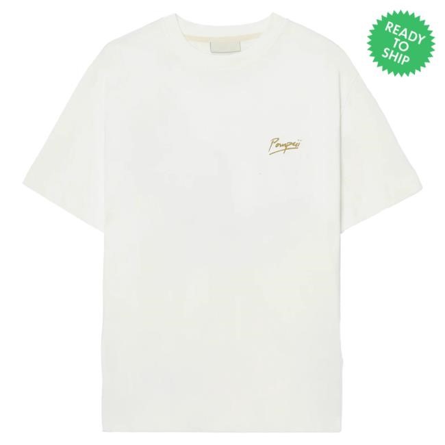 Arte Del Buen Vivir Cream Tshirt | Buy Official Pompeii Apparel