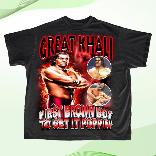 The Great Khali Vintage New T-Shirt