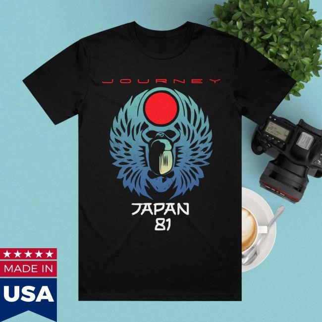 Japan 81 New T-Shirt Journey Music