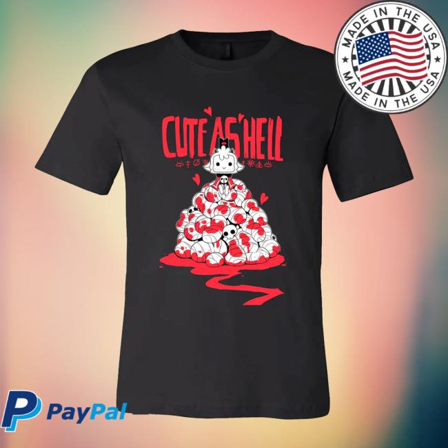 Official Merch Devolver Digital Cult Of The Lamb Cute As Hell Hot Shirt