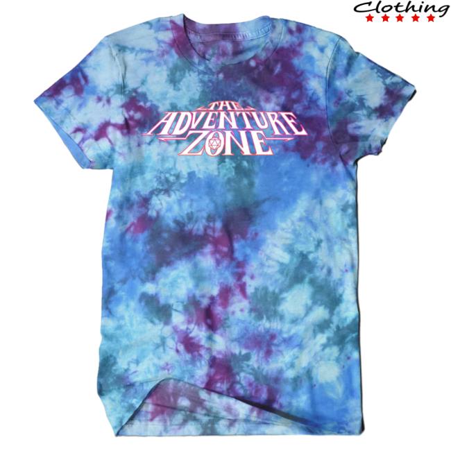 Official Mcelroy Merch Tie-Dye The Adventure Zone New Shirt Tie Dye McelroyMerch