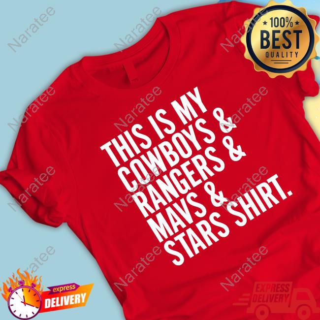 This Is My Cowboys & Rangers & Mavs & Stars Shirt T-Shirt