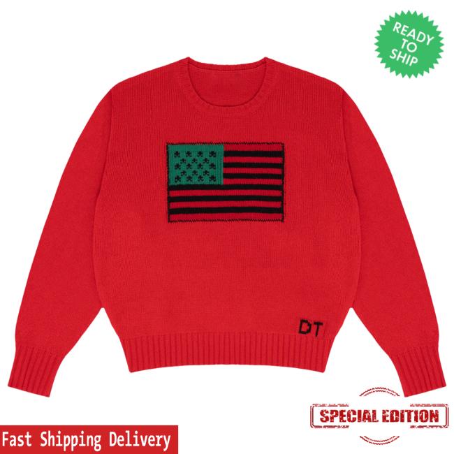 Denim Tears Clothing Store Shop Tyson Beckford Hoody Red Denimtears Merch