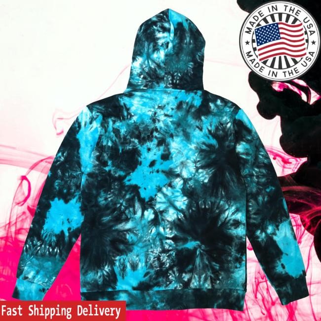 Parkway Drive Deep Blue Tie Dye Hooded Sweatshirt Parkway Drive Official Merch Store