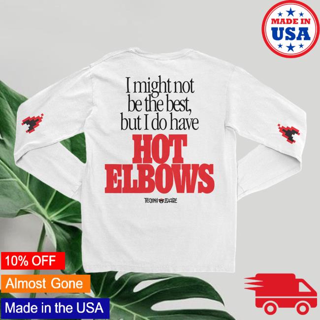 Official Technoblade Merch Store Shop Legend Of I Might Not Be The Best, But I Do Have Ot Elbows Technoblade Long Sleeve New Shirt