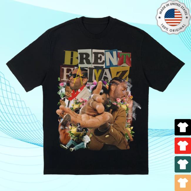 Official Cold Prints Store Merch Brent Faiyaz Brent Icon Shirt 2023 Coldprints BrentFaiyaz Shop