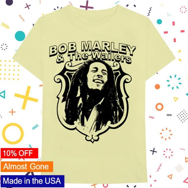 Official Bob Marley Store Shop Bob Marley Yellow Crest Shirts