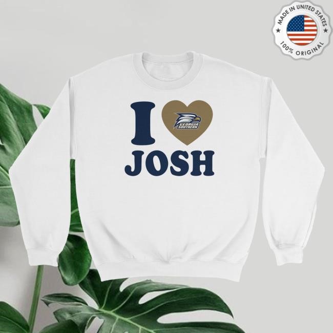 Official NIL White "I Heart Mason Waddle" Tees GeorgiaSouthern