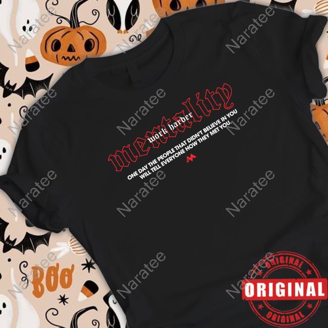 Mentality Work Harder Tee Rhearipley Wwe
