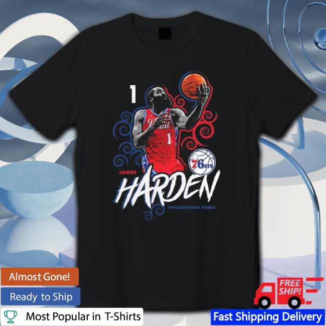 James Harden Philadelphia 76Ers Competitor Tee