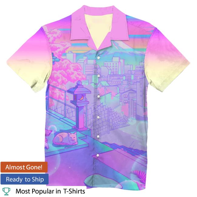 Official Vapor95 Clothing Store Vapor 95 Kami Friend Hawaiian Hot Shirt