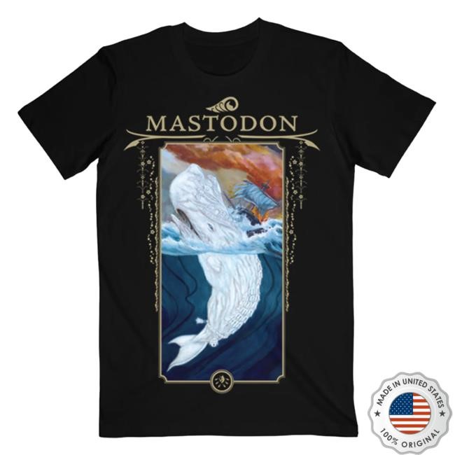 Official Mastodon Merch Store Leviathan Itin Popover Shirt
