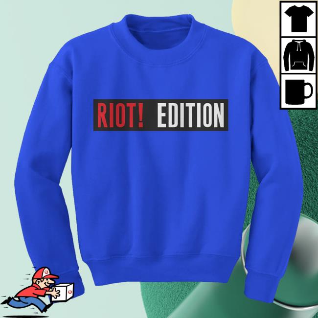 Official Warner Music Merch Store Paramore Riot! Edition Crew neck Sweatshirt Warner Music Apparel Clothing Shop WarnerMusic