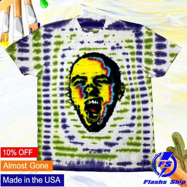 The Tie Dye Company Mac T-Shirt Purple/Green
