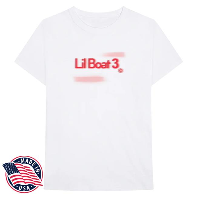 Official Lil Yachty Apparel Clothing Merch Store Shop LilYachty Lil Boat 3 White Shirt New Concrete Boy Lil Boat LilBoat