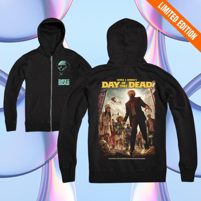 Official Cavity Colors Day Of The Dead: Opening Scene - Zip Up Crew