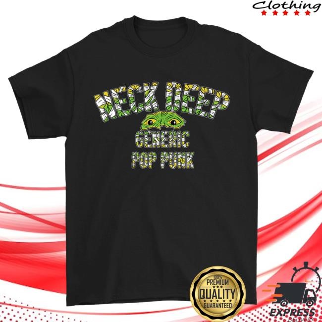 Official Neck Deep Merch Store Generic Pop Punk Halloween T Shirt – Black NeckDeep