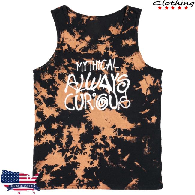 Official Mythical Store Always Curious Splatter Tee