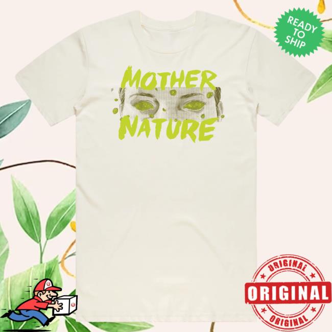 Official Super Yaki Shop Super Yaki & Mother Nature Present: Eyes Shirt Natural