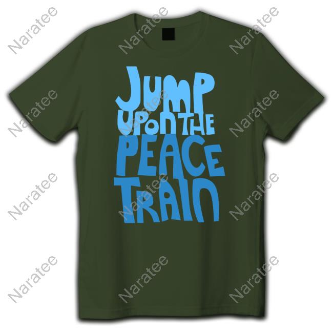 Yusuf Cat Stevens Jump Upon The Peace Train Tee