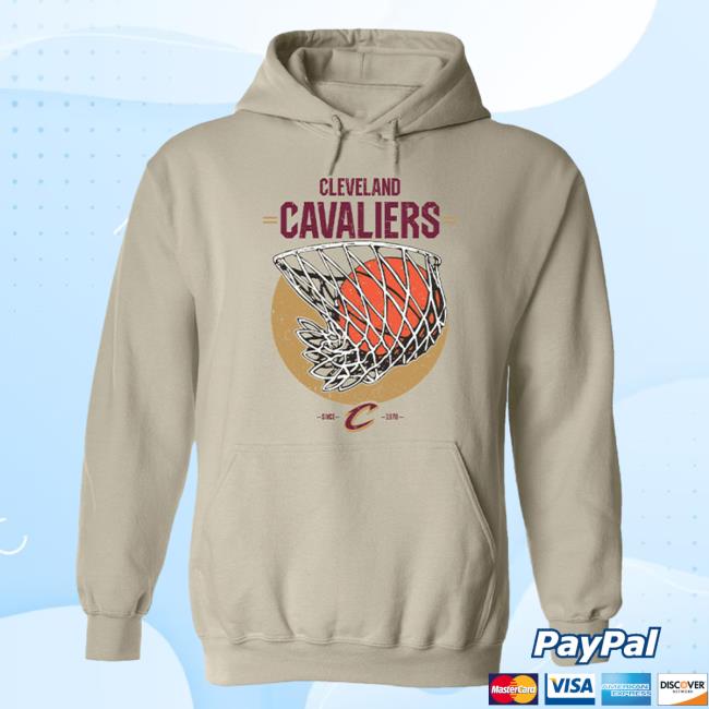 Official Cleveland Cavaliers Vintage Hoop Sweatshirt