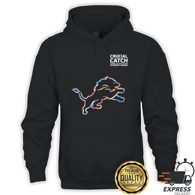 Crucial Catch Intercept Cancer Detroit Lions 2023 shirt