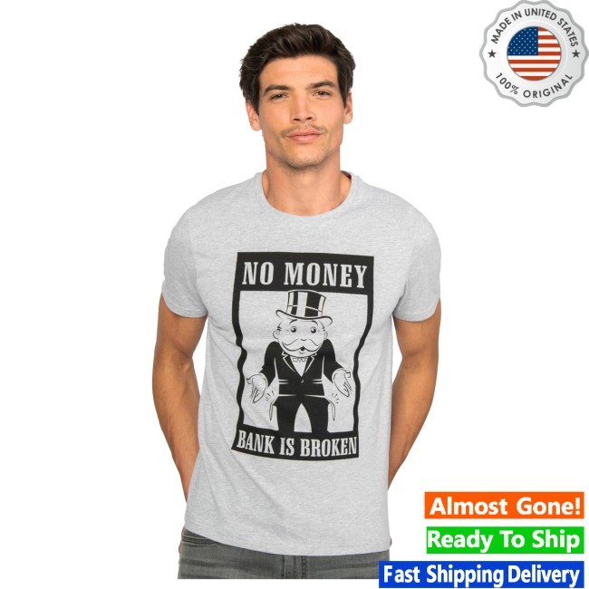 Official Monopoly Pattern Gray New T-Shirt - Gemo